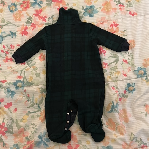 3 Ralph Lauren Long Sleeve Rompers. Footies. 3M - Picture 6 of 14